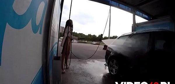 Polskie porno - Dziewczyna z myjni samochodowej